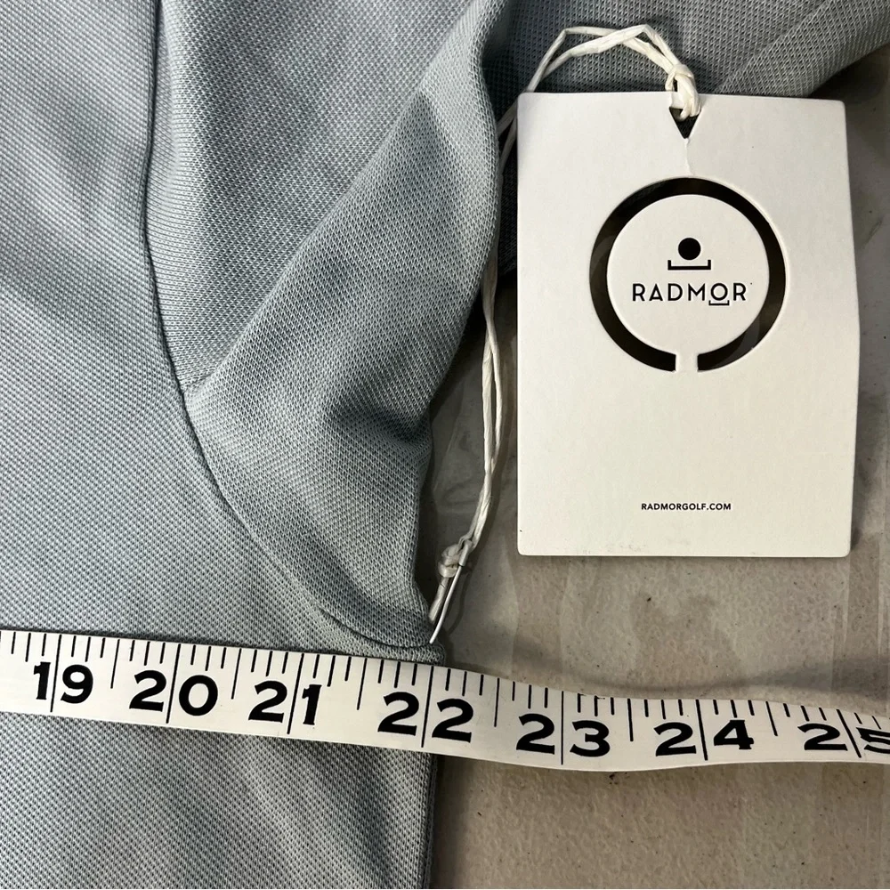 Radmor Golf Baty Performance Pique’ Polo Shirt Men’s Size L NWT Pristine Sport - Picture 7 of 11